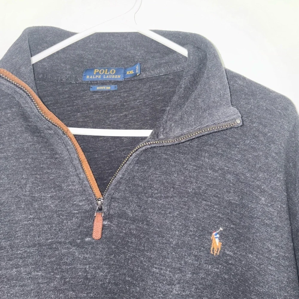 Polo Ralph Lauren Estate-Rib Quarter-Zip Pullover